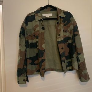 Treasure & Bond camo shacket